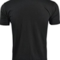 SKT008 black 005 short-sleeved men's T-shirt 00085-CVT black slim elastic T-shirt breathable T-shirt supplier T-shirt price front view